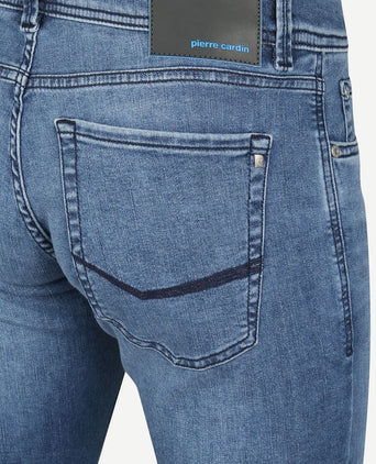 Pierre Cardin jeans Lyon tapered future flex blauw