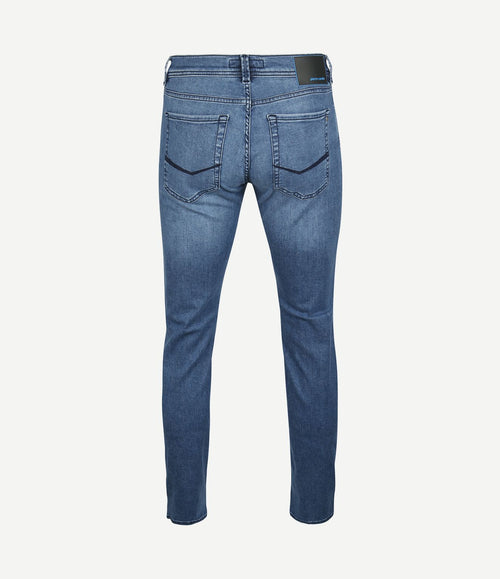 Jeans Lyon tapered future flex blauw