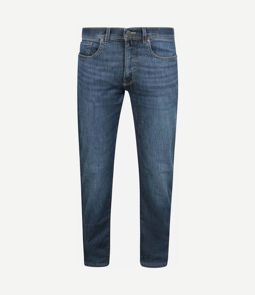 Jeans Lyon tapered future flex blauw dbub