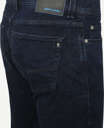 Jeans Lyon tapered future flex donkerblauw