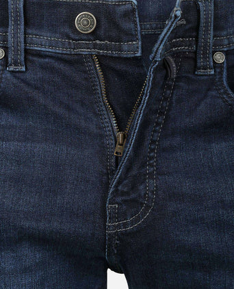 Jeans Lyon tapered future flex donkerblauw