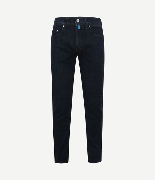 Jeans Lyon tapered future flex donkerblauw
