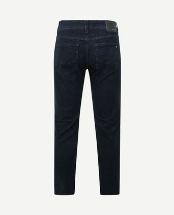 Jeans Lyon tapered future flex donkerblauw