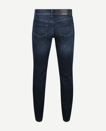 Jeans Lyon tapered future flex donkerblauw