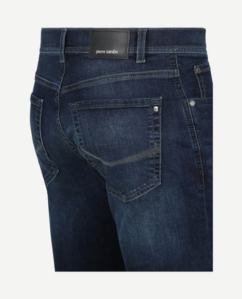 Jeans Lyon tapered future flex donkerblauw