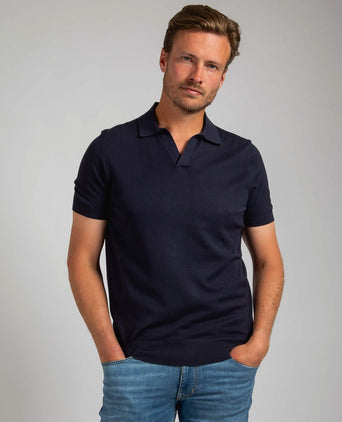 Polo riva compact donkerblauw