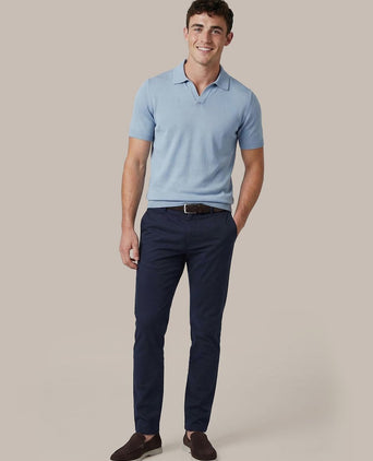 Polo riva compact staal blauw