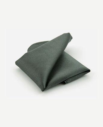 Pochet zijde antraciet f53