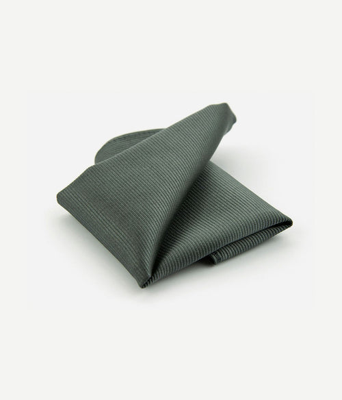 Pochet zijde antraciet f53