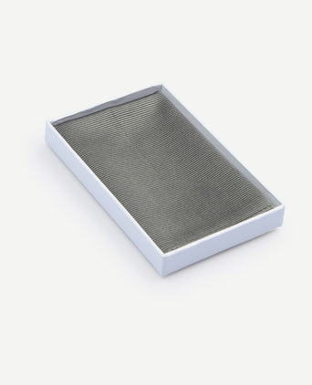 Pochet zijde antraciet f53