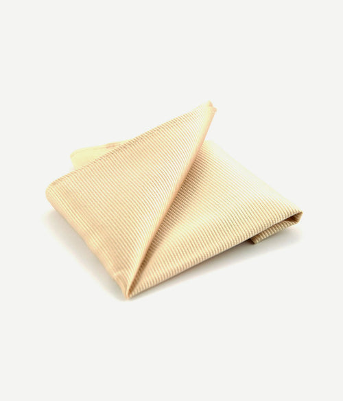Pochet zijde champagne f10