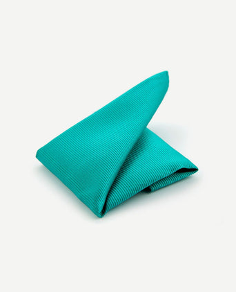 Pochet zijde smaragd f67