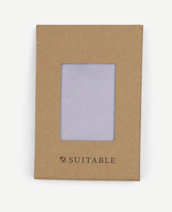 Suitable zijde pochet lila