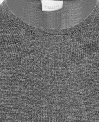 Pullover merinowol grijs