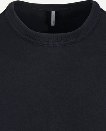 T-shirt donkerblauw