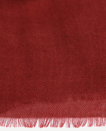 Sjaal wol geweven rood