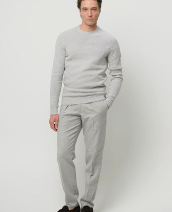 Profuomo chino flanel grijs