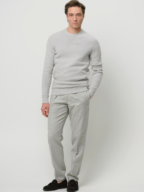 Profuomo chino flanel grijs