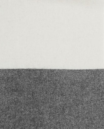 Sjaal lamswol grijs beige