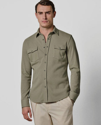Overshirt western groen