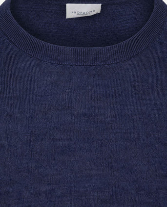 Pullover merinowol royal blue