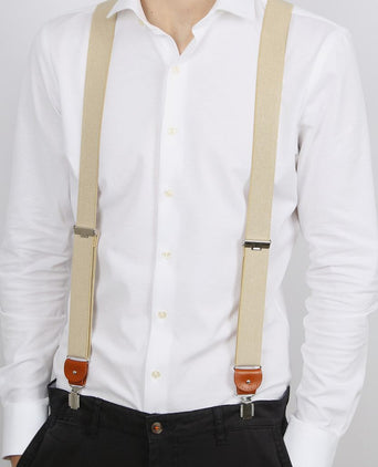 Bretels beige