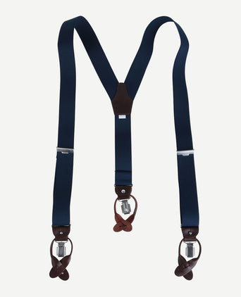 Profuomo bretel luxe donkerblauw