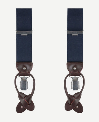 Profuomo bretel luxe donkerblauw