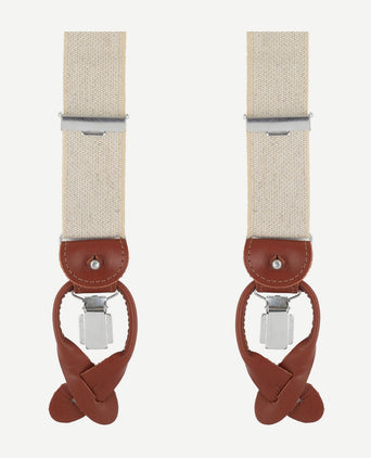 Profuomo bretels beige