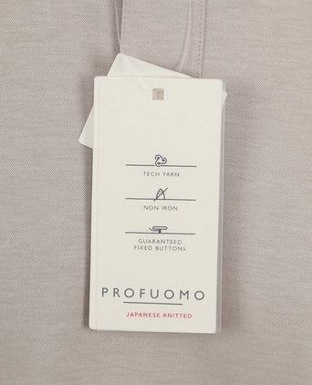 Profuomo camiche poloshirt beige | Slim-fit