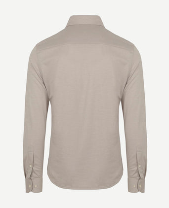 Profuomo camiche poloshirt beige | Slim-fit
