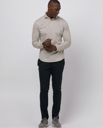 Profuomo camiche poloshirt beige | Slim-fit