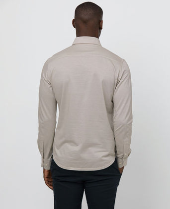 Profuomo camiche poloshirt beige | Slim-fit