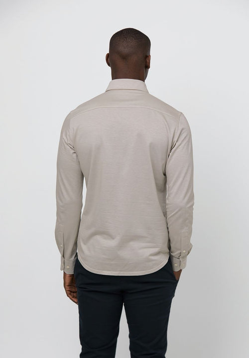 Profuomo camiche poloshirt beige | Slim-fit