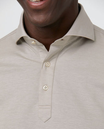 Profuomo camiche poloshirt beige | Slim-fit