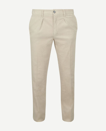 Chino corduroy ecru