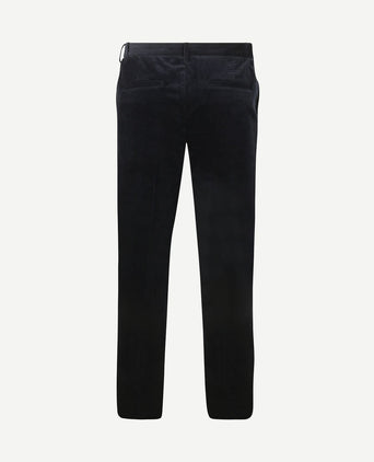 Chino corduroy donkerblauw