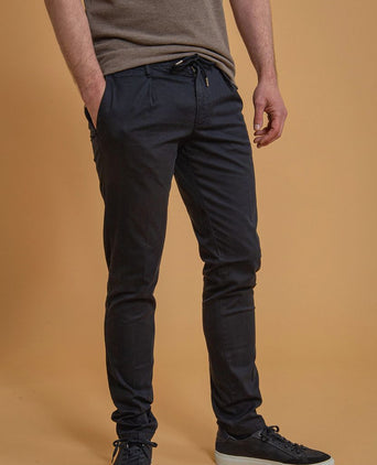 Profuomo chino donkerblauw | Slim-fit