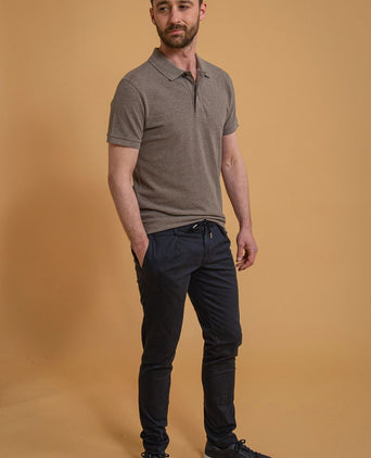 Profuomo chino donkerblauw | Slim-fit