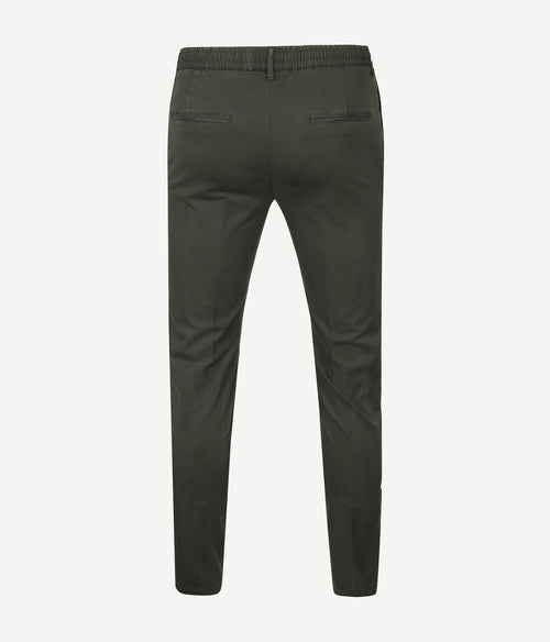 Profuomo chino donkergroen | Slim-fit