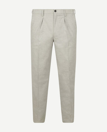 Profuomo chino flanel grijs