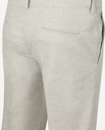 Chino flanel grijs