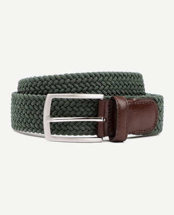 Geweven riem groen