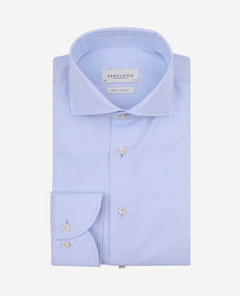 Hadleighs royal twill shirt no6 blauw