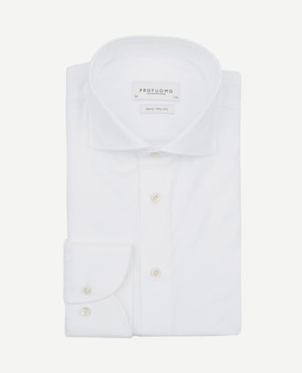 Hadleighs royal twill shirt no6 white