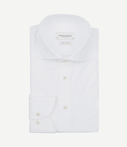 Hadleighs royal twill shirt no6 white