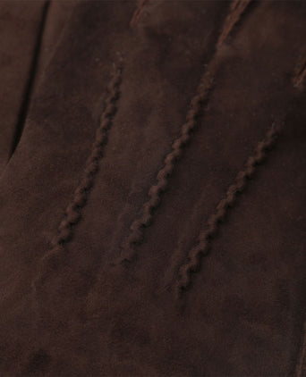 Handschoenen bruin suede