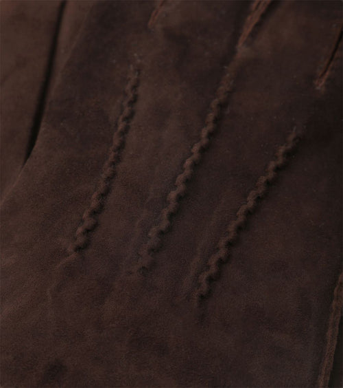 Profuomo handschoenen bruin suede