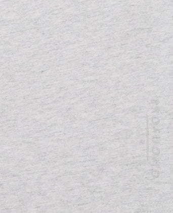 Profuomo longsleeve polo grijs melange | Slim-fit