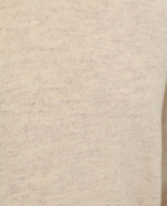 Profuomo longsleeve poloshirt wol blend sand